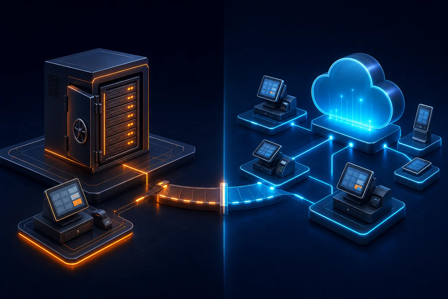 Deploying a Cloud POS System: On-Premise vs Cloud, Which Wins?